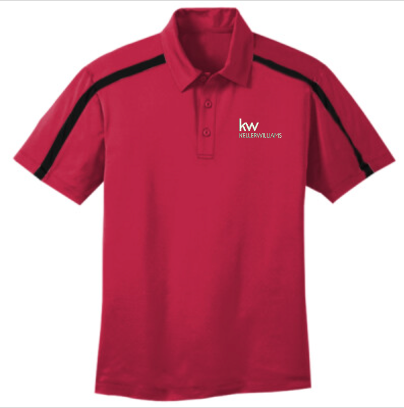 Port Authority Silk Touch Performance Colorblock Stripe Polo-K547