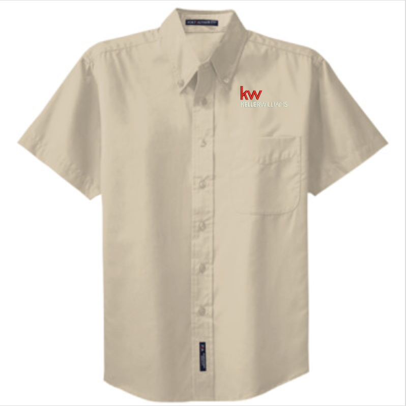 Men’s Shortsleeve Easy-Care Twill