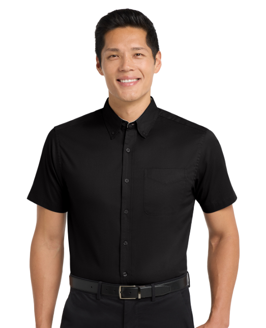 Mens Short Sleeve Twill -KWS508