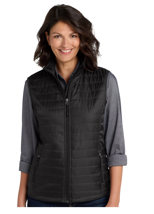 Ladies Puffy Vest - KWL851