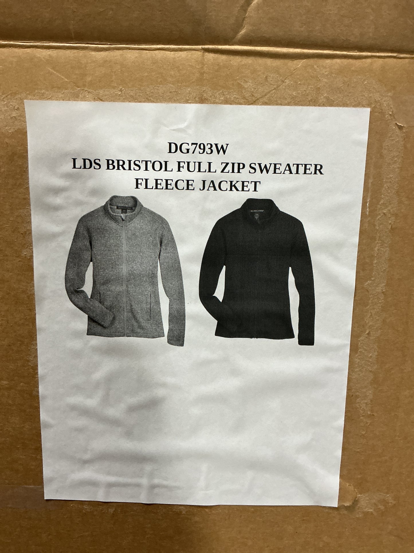 Ladies Bristol Full Zip Fleece KWDG793W