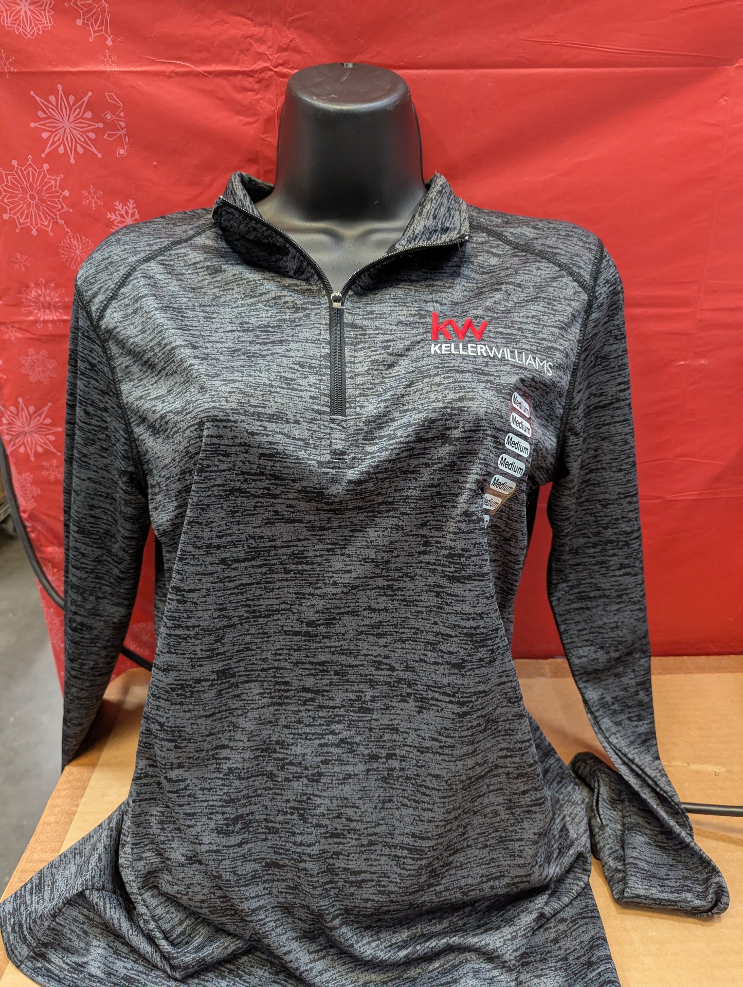 Badger Tonal Blend Women's ¼ Zip Pullover-KW4173