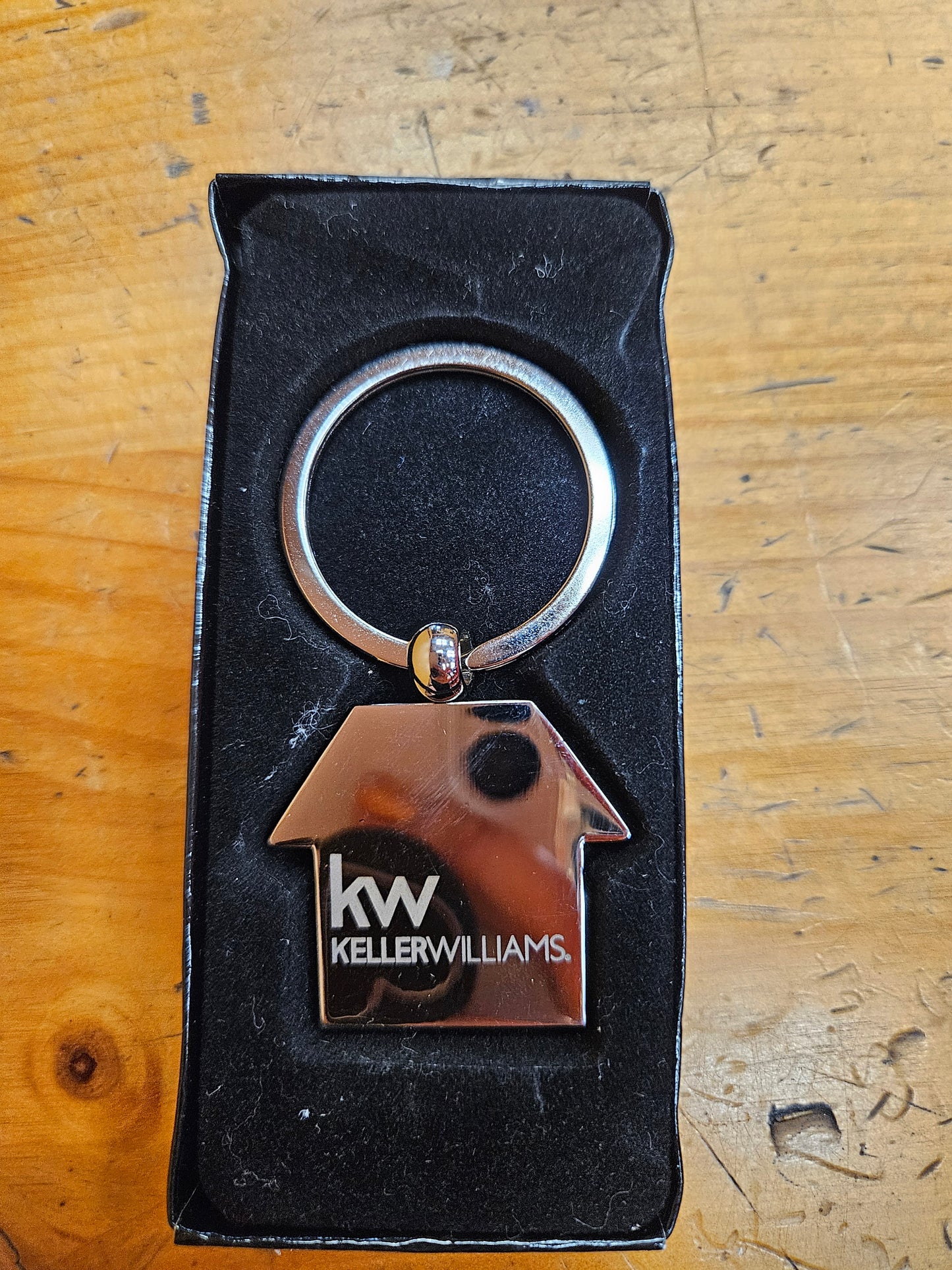 Chrome House Keychain-KW4720