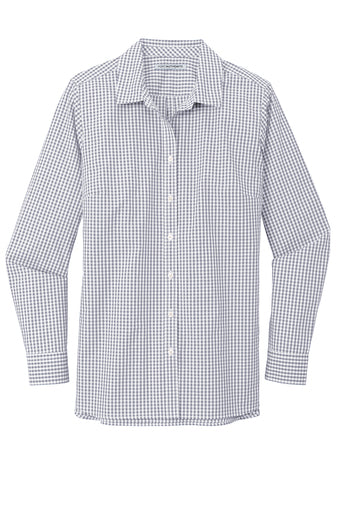 Ladies Gingham Shirt - LW644