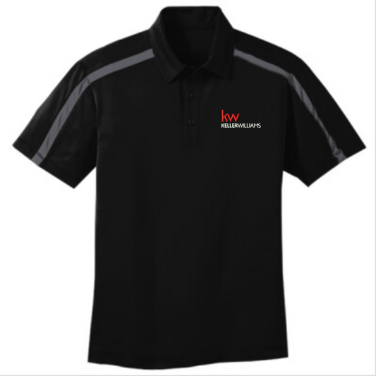 Port Authority Silk Touch Performance Colorblock Stripe Polo-K547