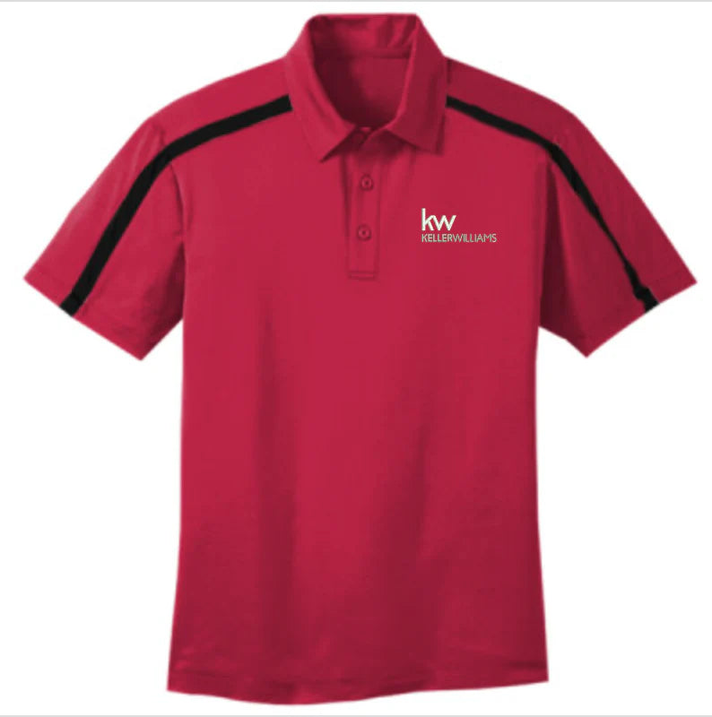 Silk Touch™ Performance Colorblock Stripe Polo- KWK547