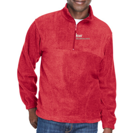 Unisex 1/4 Zip Fleece Pullover -M980