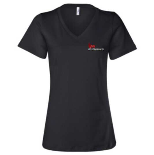 6405 Short Sleeve V-Neck Tee Black