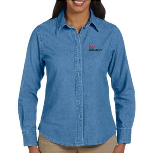 Ladies Classic Denim Shirt