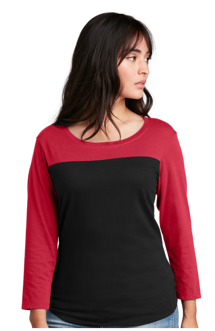 Ladies ¾ Sleeve Rally Tee