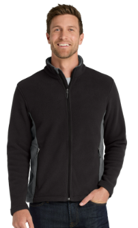Mens Colorblock Fleece Jacket-KWF216