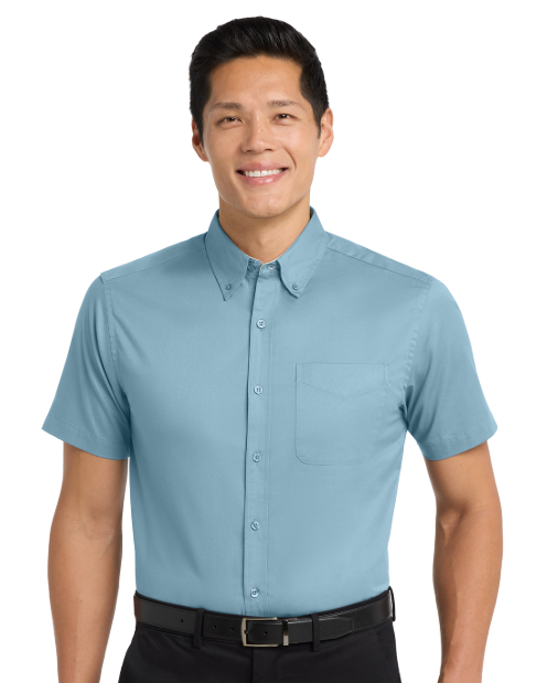 Mens Short Sleeve Twill -KWS508