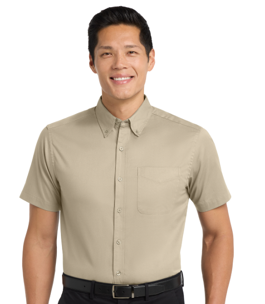 Mens Short Sleeve Twill -KWS508