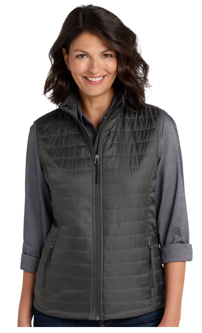 Ladies Puffy Vest - KWL851
