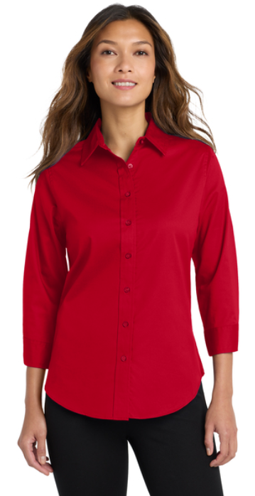 Ladies ¾ Sleeve Easy Care Shirt