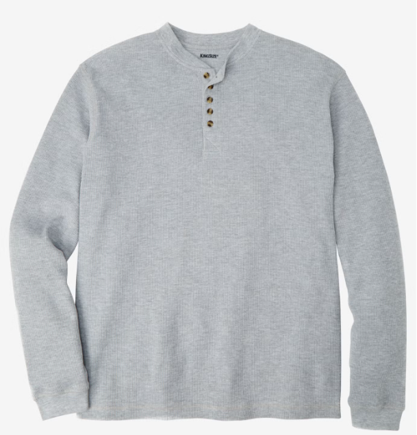 Men's Thermal Henley - KW8456