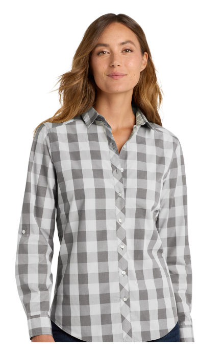 Ladies Everyday Plaid Shirt - KWLW670