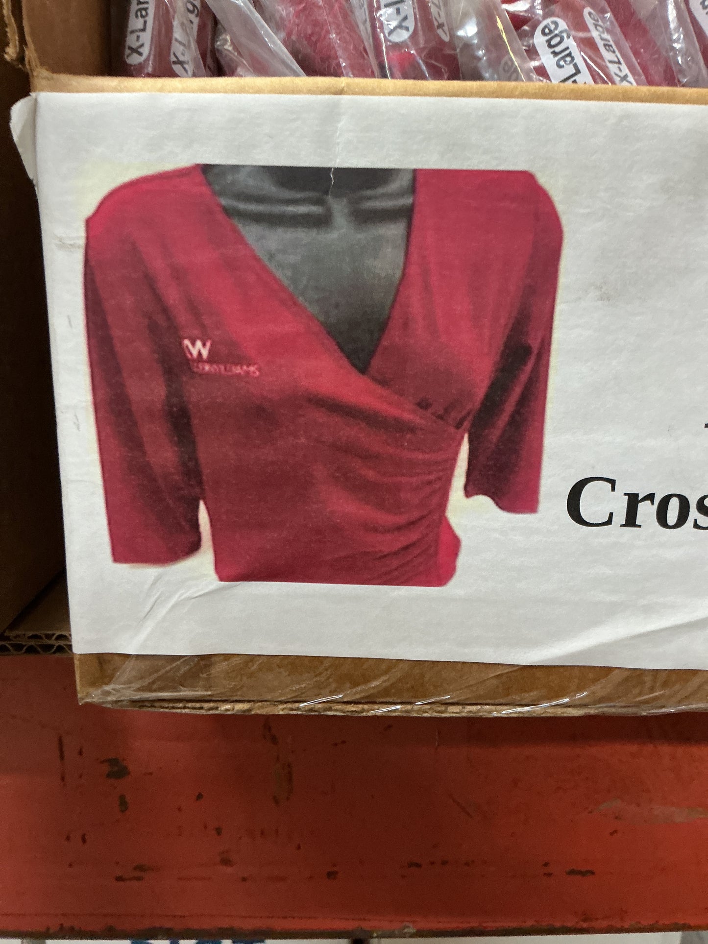 Ladies Crossover Neck